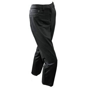 New Directions Black Trousers with Pockets Sz 14 Womens Straight Leg